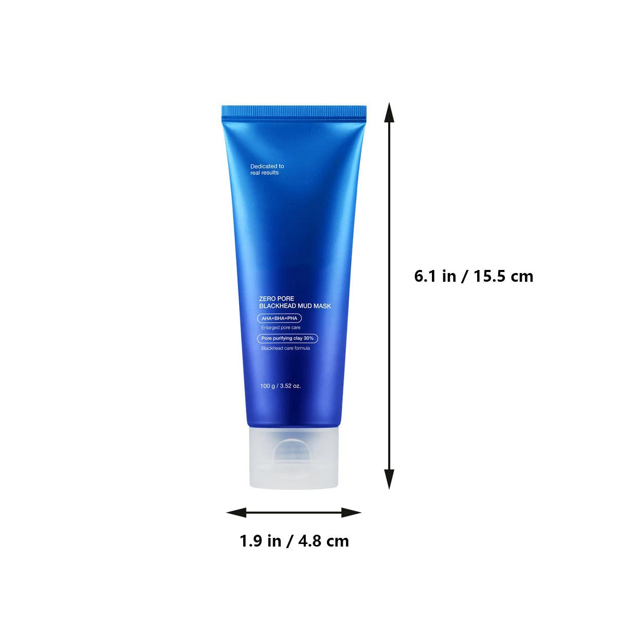Zero Pore Blackhead Mud Facial Mask - Skin Cooling & Pore Tightening